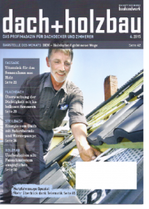 Hum-ID in der Dach+Holzbau Cover