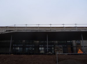 Dachansicht mit Dachkontrolle Neubau