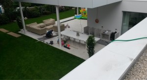 Hum-ID Neubau Privathaus Mannheim Flachdach Wässerung 6