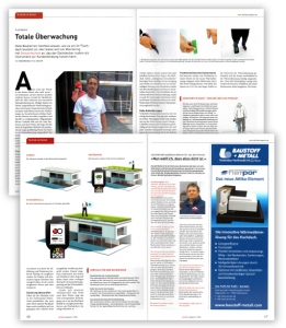 Hum-ID in der Presse Dachbau Magazin Ausschnitt