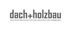 Hum-ID Logo Dach+Holzbau (grau)