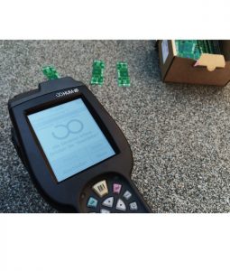 Hum-ID Produkte, ausgepackt (Sensor und Scanner)