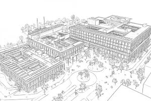 Kliniken-Neubau Radar 2025