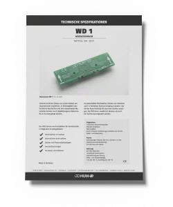WD 1 Technische Spezifikationen
